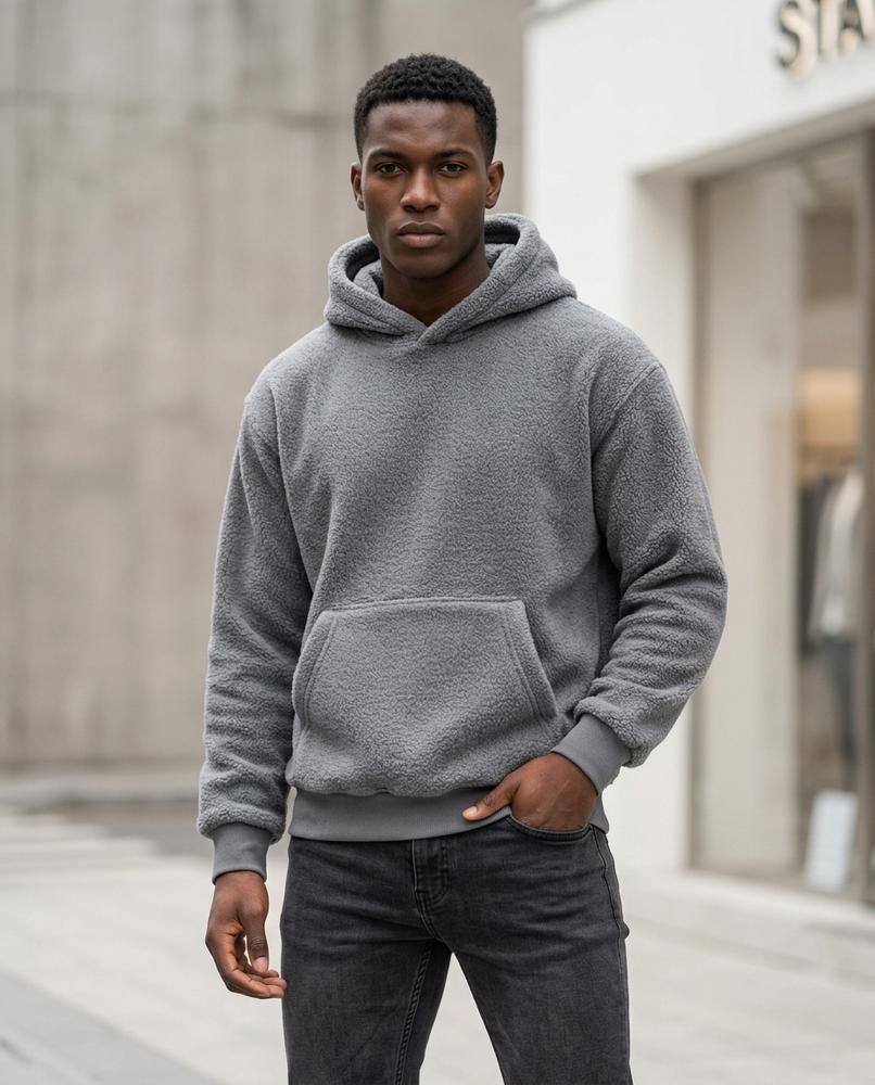 Zumieze - Aomon | Fleece Relaxed-Fit Hoodie Men