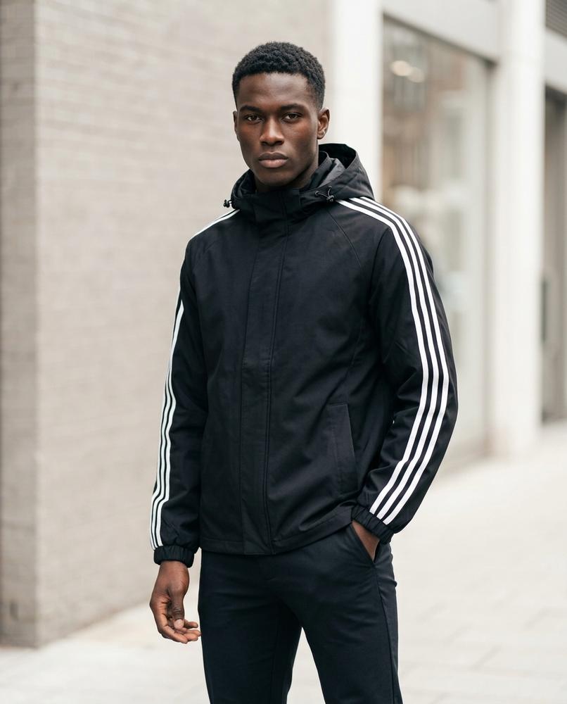Zumieze - Yolun | Hooded Striped Jacket Men
