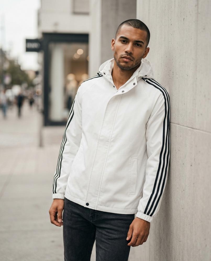 Zumieze - Yolun | Hooded Striped Jacket Men