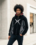 Zumieze - Rinad | Zip-Up Two-Tone Jacket Unisex