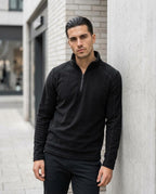 Zumieze - Eihak | Fleece Zip-Neck Sweater Men