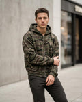 Zumieze - Mopid | Zip-Up Camouflage Hoodie Men