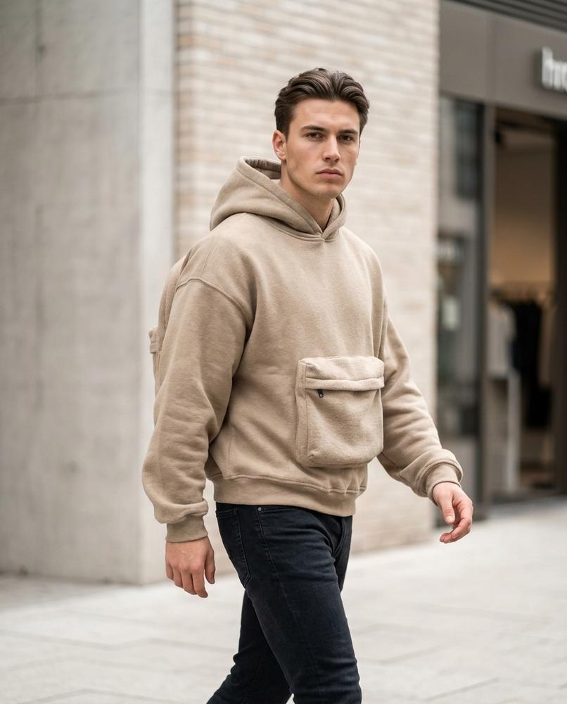 Zumieze - Lefok | Oversized Minimalist Hoodie Unisex