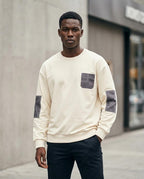 Zumieze - Supes | Paneled Crewneck Sweatshirt Men