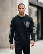 Zumieze - Supes | Paneled Crewneck Sweatshirt Men