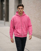 Zumieze - Vehil | Washed Zip-Up Hoodie Men