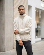 Zumieze - Maror | Stand-Collar Sueded Jacket Men