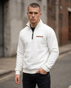 Zumieze - Yokuv | Quarter-Zip Stand-Collar Sweatshirt Men
