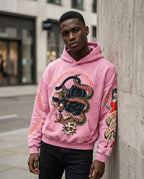 Zumieze - Moton | Washed Graphic Hoodie Men
