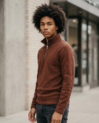 Zumieze - Visik | Quarter-Zip Fleece Sweater Men