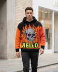 Zumieze - Eigus | Graphic Knitted Hoodie Men