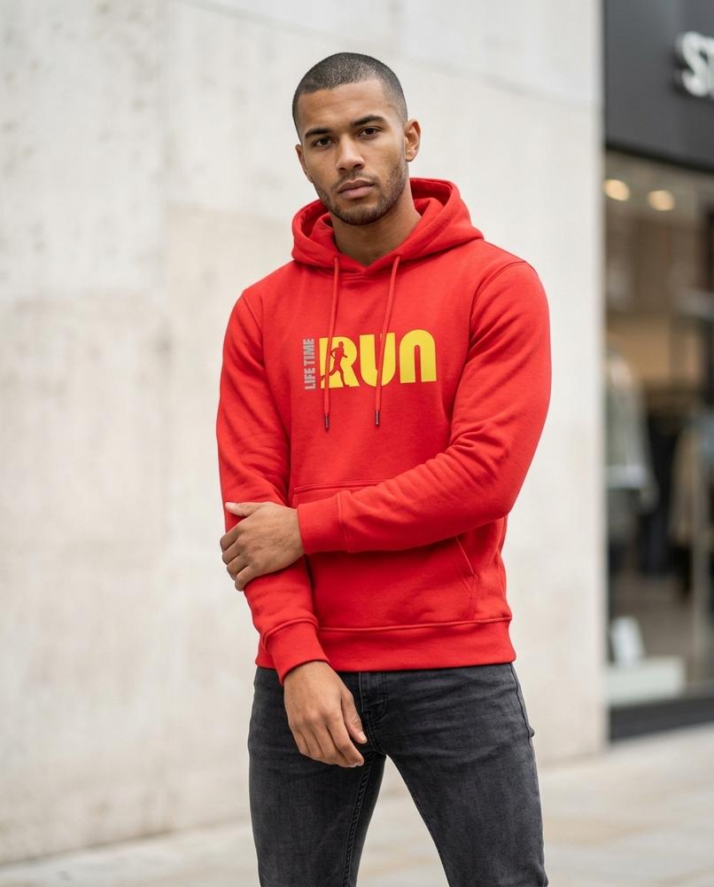 Zumieze - Mitin | Printed Relaxed-Fit Hoodie Men