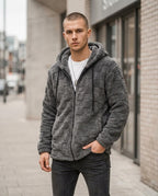 Zumieze - Yepan | Textured Hooded Jacket Men