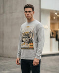 Zumieze - Yopim | Graphic Washed Sweatshirt Men