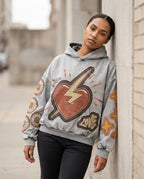 Zumieze - Migim | Washed Appliquéd Hoodie Unisex