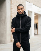 Zumieze - Taziv | Zip-Up High-Neck Hoodie Men