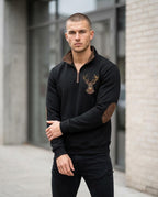 Zumieze - Zilad | Fleece-Lined Half-Zip Sweatshirt Men