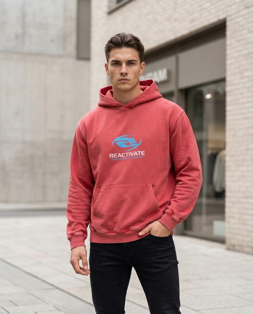 Zumieze - Kufir | Washed Graphic Print Hoodie Unisex