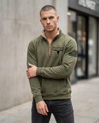 Zumieze - Zilad | Fleece-Lined Half-Zip Sweatshirt Men