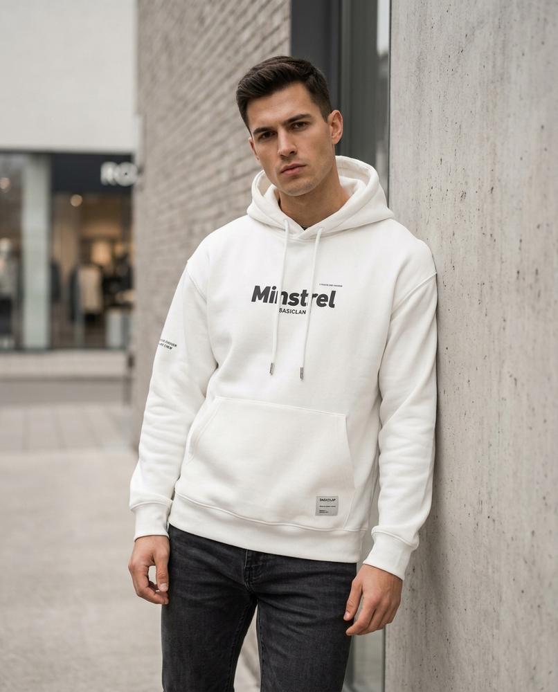 Zumieze - Koras | Printed Loose-Fit Hoodie Men