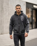Zumieze - Cafuk | Washed Embroidered Hoodie Men