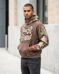 Zumieze - Runon | Appliquéd Contrast-Sleeve Hoodie Unisex