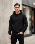 Zumieze - Covur | Embroidered Solid-Color Hoodie Unisex