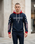 Zumieze - Zoris | Textured Printed Hoodie Men