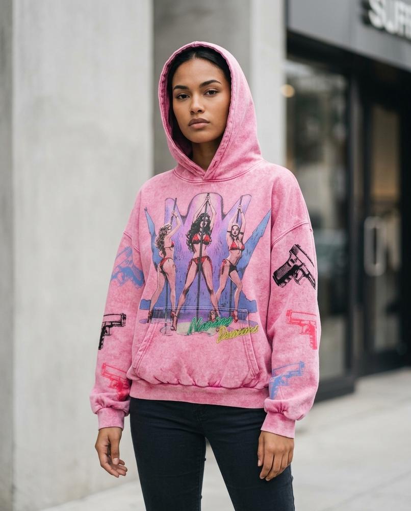 Zumieze - Surul | Printed Oversized Hoodie Unisex