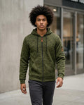 Zumieze - Rabid | Heathered Zip-Up Hoodie Men