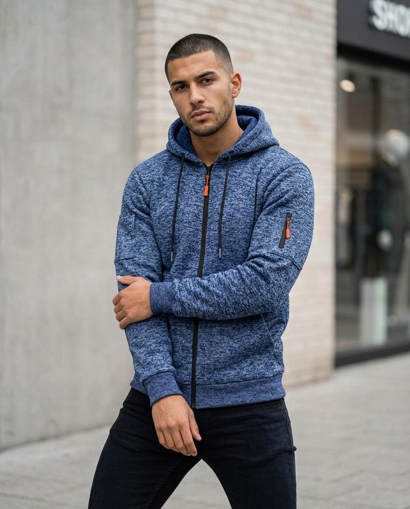 Zumieze - Rabid | Heathered Zip-Up Hoodie Men