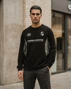 Zumieze - Demok | Color-Block Printed Sweatshirt Men