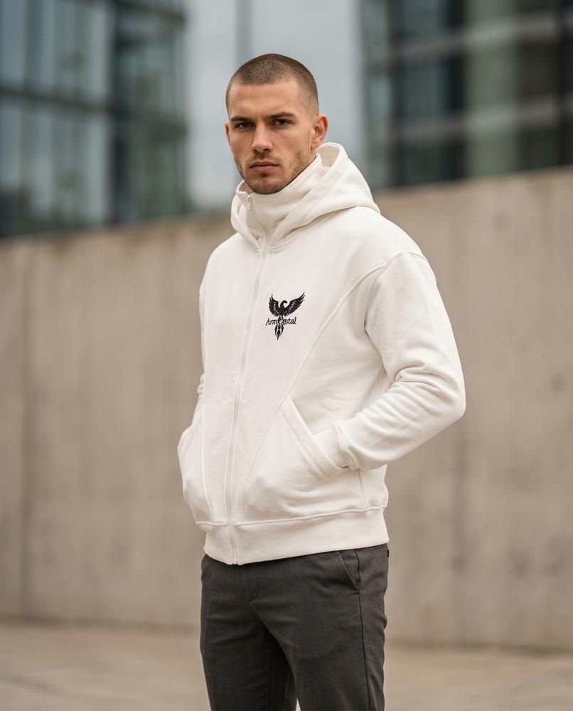 Zumieze - Kigel | Zip-Up High-Neck Hoodie Unisex