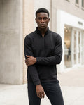 Zumieze - Lezer | Half-Zip Textured Sweatshirt Men