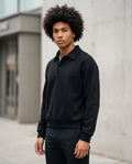 Zumieze - Cokil | Collared Relaxed Fit Sweatshirt Men
