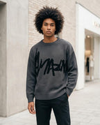 Zumieze - Yikim | Knitted Graphic Sweater Unisex