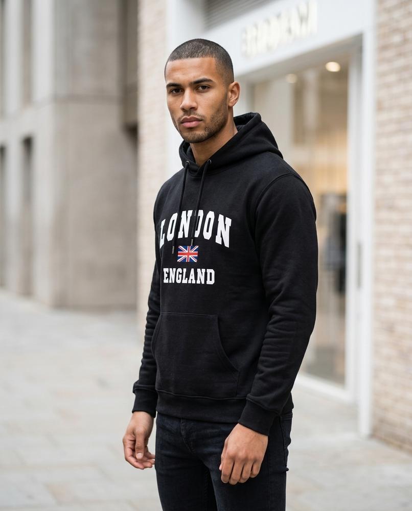 Zumieze - Rukud | Printed Hooded Hoodie Unisex