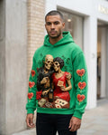 Zumieze - Yifit | Graphic-Print Oversized Hoodie Unisex