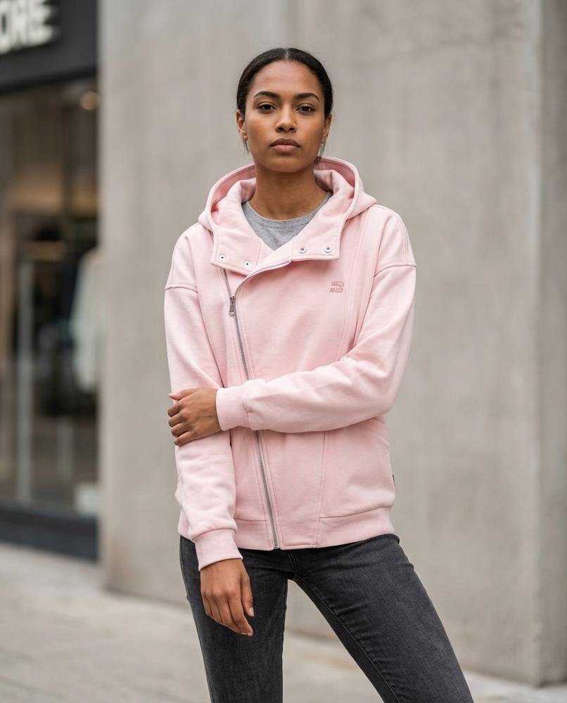 Zumieze - Damuv | Asymmetrical High-Neck Hoodie Unisex