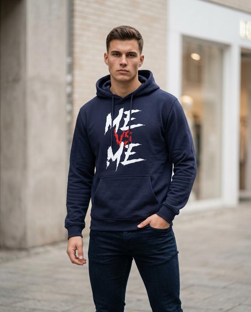 Zumieze - Daron | Printed Hooded Hoodie Men