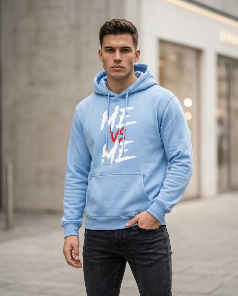 Zumieze - Daron | Printed Hooded Hoodie Men
