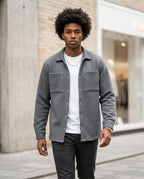 Zumieze - Comor | Quilted Button-Up Jacket Men