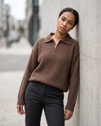 Zumieze - Rirev | Knitted Half-Zip Sweater Men