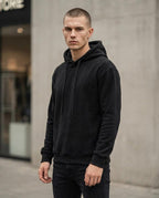 Zumieze - Lesel | Textured Slim Fit Hoodie Men