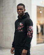 Zumieze - Velor | Printed Hooded Hoodie Men