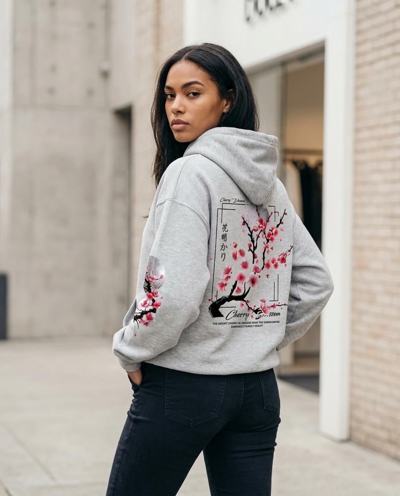 Zumieze - Velor | Printed Hooded Hoodie Men