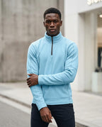 Zumieze - Armon | Quarter-Zip Fleece Sweatshirt Men