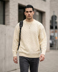 Zumieze - Loram | Textured Relaxed-Fit Sweater Men