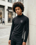 Zumieze - Tisel | Quarter-Zip Long-Sleeved Sweatshirt Men
