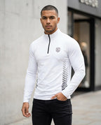 Zumieze - Tisel | Quarter-Zip Long-Sleeved Sweatshirt Men